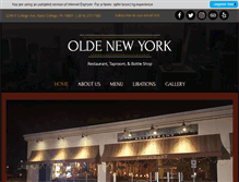 Tablet Screenshot of oldenewyork.net